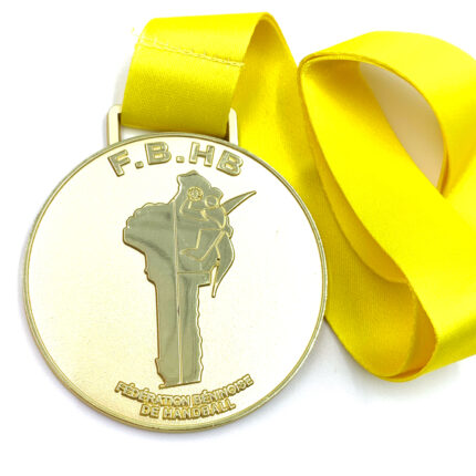 custom your own design fashion pickleball medal manufacture matt plating medal box custom